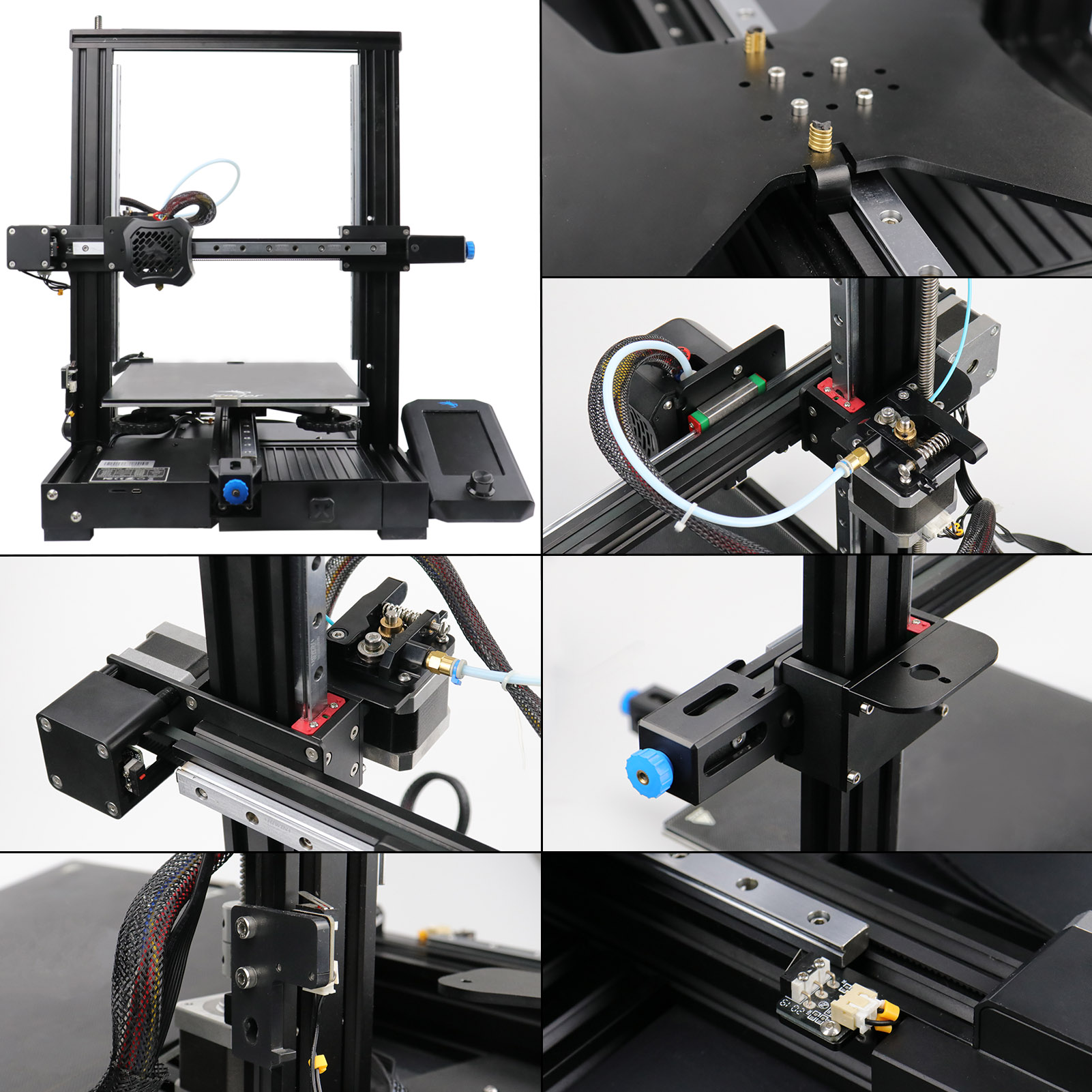 Ender-3-V2Pro-3D-Drucker-Upgrade-Kit-Black-Knight-Kit-und-Riemen-Schrauben-zur-Verbesserung-der-Hiwi-1948644-3